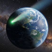 ¿Cuándo pasará más cerca de la Tierra el cometa 3I/ATLAS? (Foto: Gemini IA)
