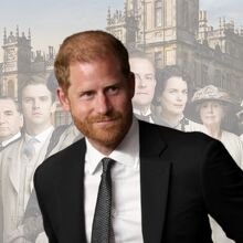 Así es como el Príncipe Harry comparó a la familia real británica con la famosa serie "Downton Abbey" (Foto: Getty Images/
