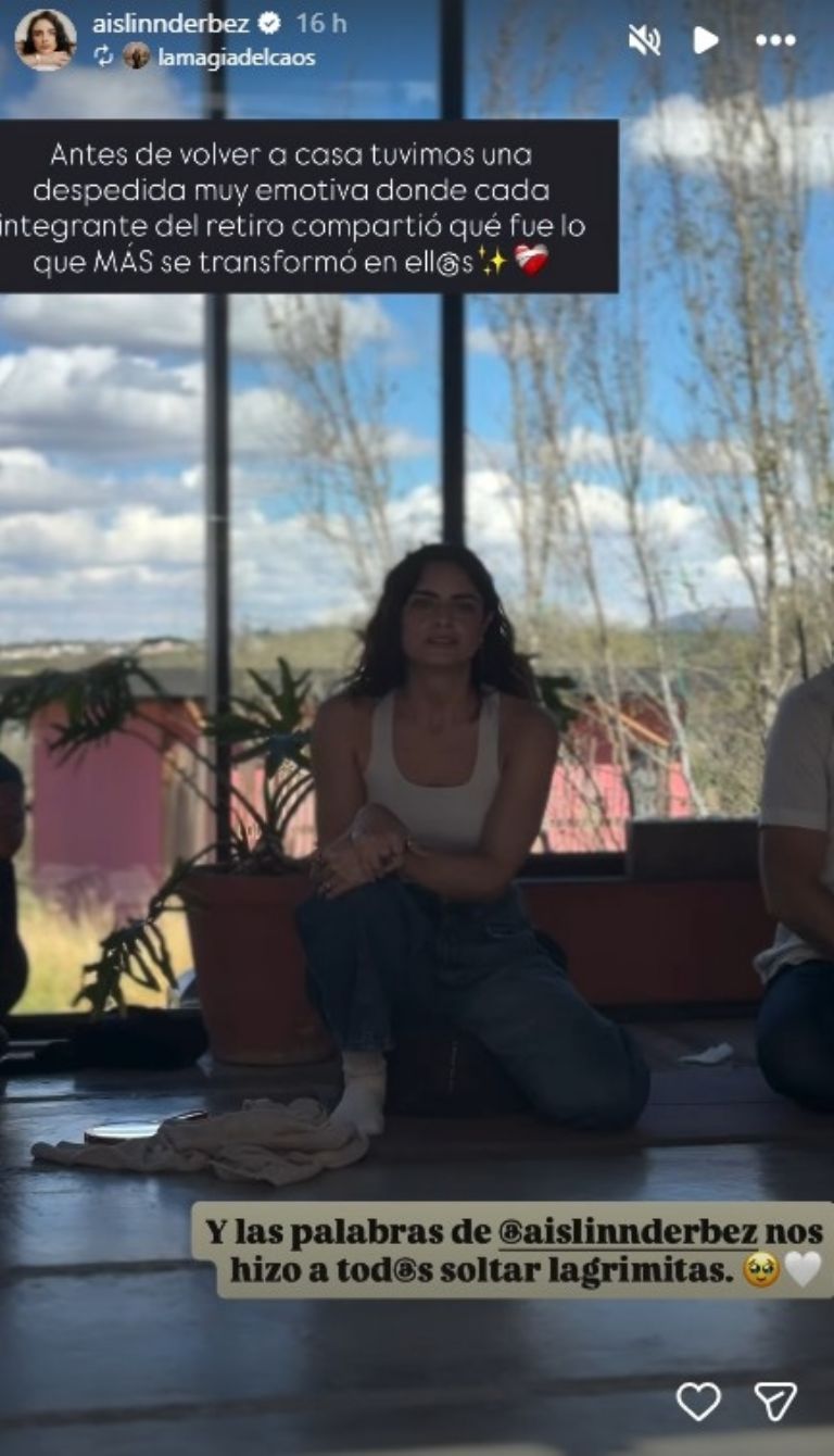 Aislinn Derbez hace llorar con su regreso a redes sociales (Instagram)