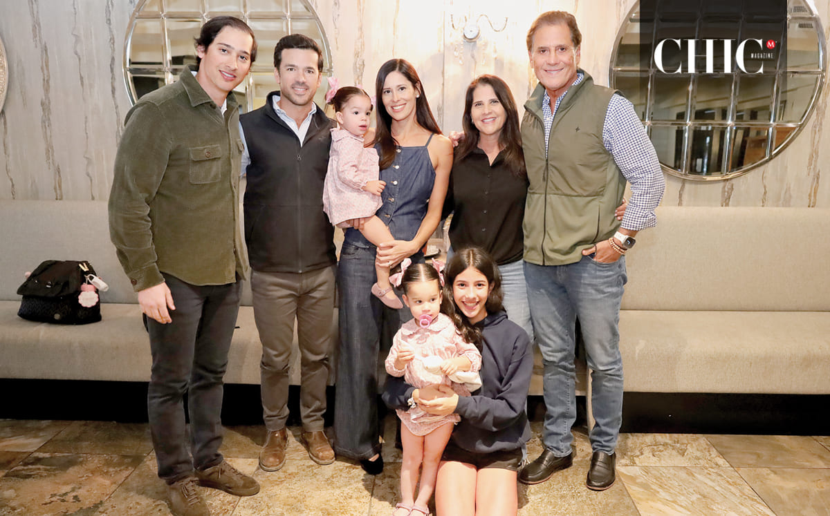 Carlos Andrade, José Manuel Luengas, Jimena Luengas, Lorena Andrade, Lorena Rincón, Carlos Andrade, Paula Luengas y María Camila Andrade