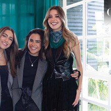 Montse Puga, Carmina Martínez y Ainara Barquín (Fotos: Yanahui F. Sevilla)