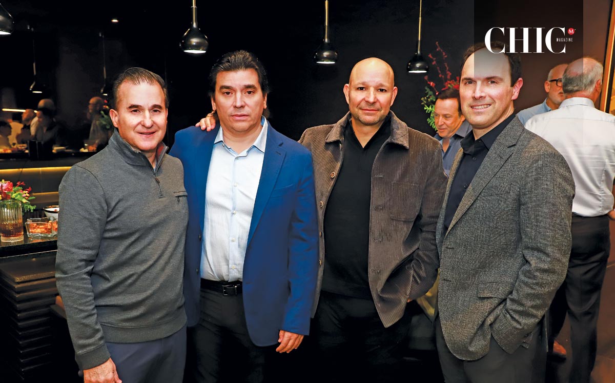 Alberto Escamilla, Arturo Moyeda, Raúl Berlanga y César Pizano