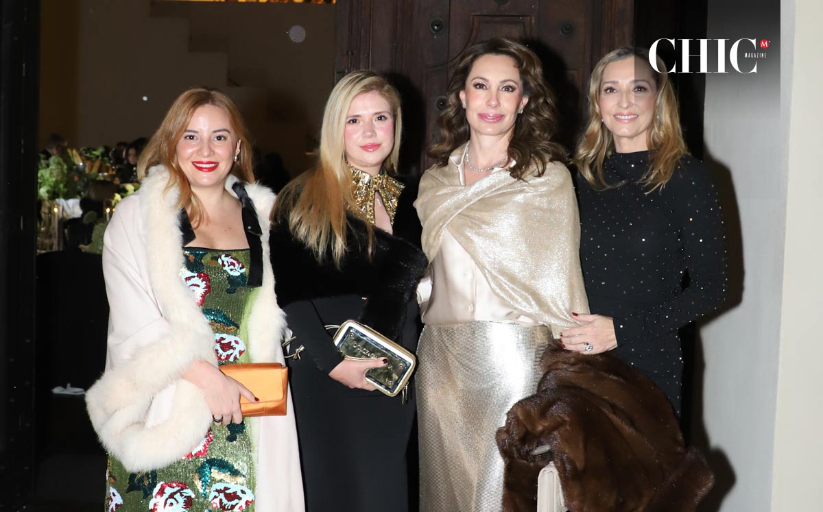 Ana Paula Cantú, Stefany Gil, Beatriz Castañeda y Verónica Rodríguez de Clariond