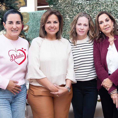 Cristina Parada, Gaby Lavalle, Susy Cue y Tely Lavalle (Fotos: Yanahui F. Sevilla)