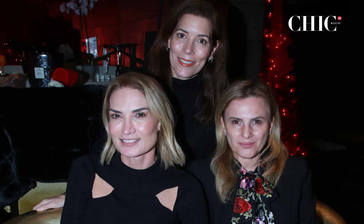 Daniela Nuño, Maco Pardo y Gaby de Gracida / Fotos: Roberto Alvarado