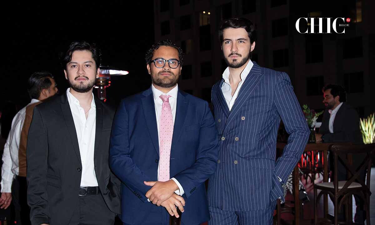 Eduardo Gazca, Santiago Garduño y David Cagigal