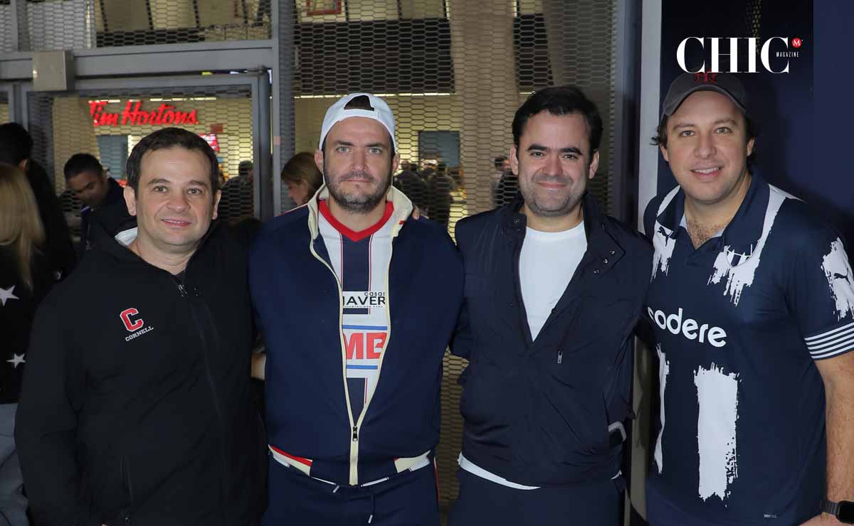 Javier Letayf, Julio De la Fuente, Fernando Treviño y Erik Cáceres / Fotos: Daniel Saldívar