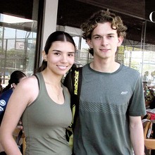 Ana Regina Altamirano y Matías Fernández