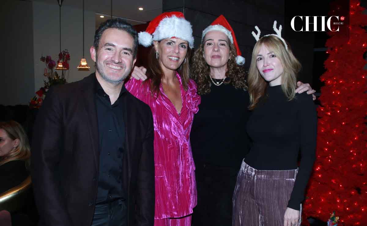 Luis Guajardo, Rosa María Oliver de Blanco, Karla Ferrigno y Gaby Espinosa de Kuri  / Fotos: Roberto Alvarado