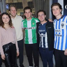 Marcela Calderón, Marcelo Kalifa, Sebastián Sibilla, Álvaro Quiroga, Miguel Quiroga y Omar Ruiz  / Fotos: Daniel Saldívar