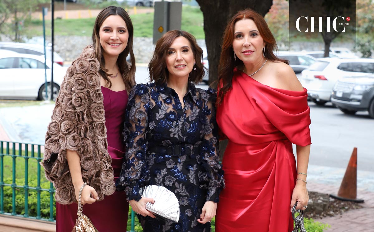 Mariajosé Hadjópulos, Anita Elizondo de Mena y Mónica Garza