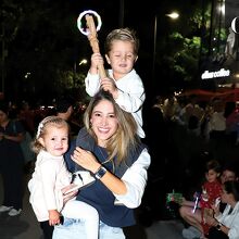 Máxima Poblete, Eugenia Saide y Mateo Poblete. Fotos: Roberto Alvarado