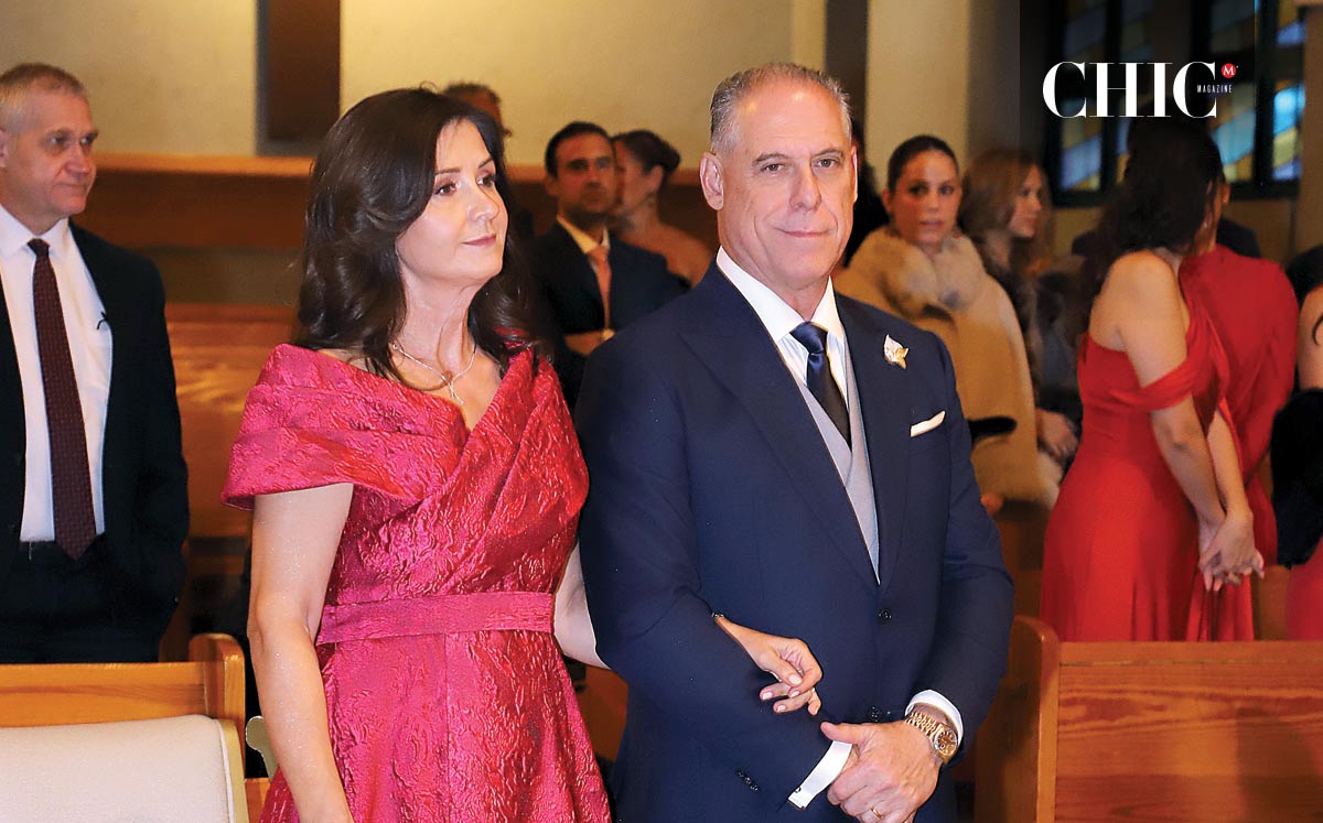 Papás de la novia. Ana Lucía Chapa de Enríquez y Guillermo Enríquez