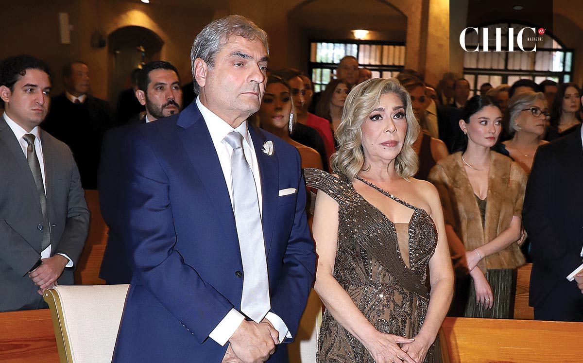 Papás del novio. Miguel Angel Trad y Adriana Carlos Reyna