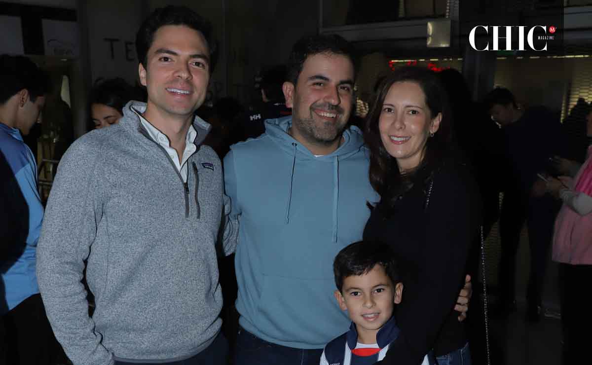 Rafa Fernández, David Clariond, Valeria Guajardo y David Clariond  / Fotos: Daniel Saldívar