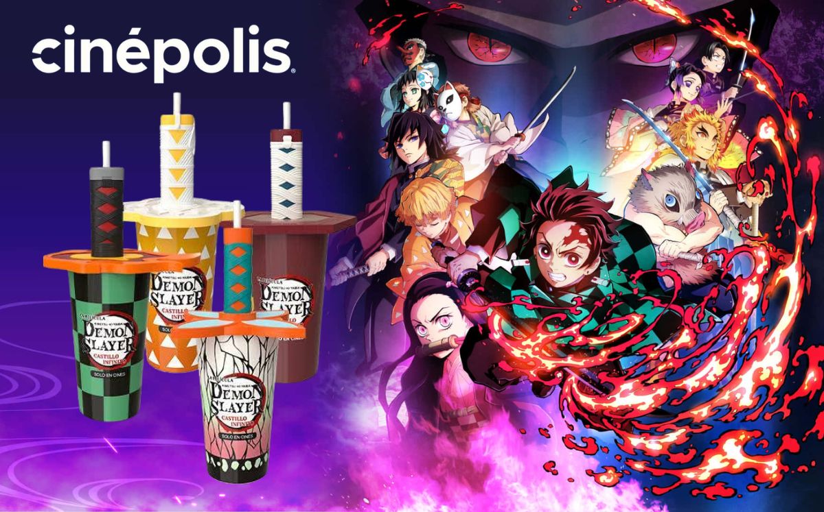Vasos coleccionables de “Demon Slayer” en Cinépolis: Fechas y precios (Foto: X)