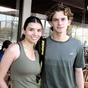 Ana Regina Altamirano y Matías Fernández