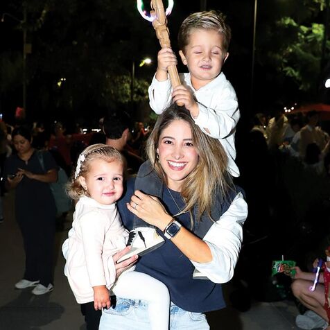 Máxima Poblete, Eugenia Saide y Mateo Poblete. Fotos: Roberto Alvarado