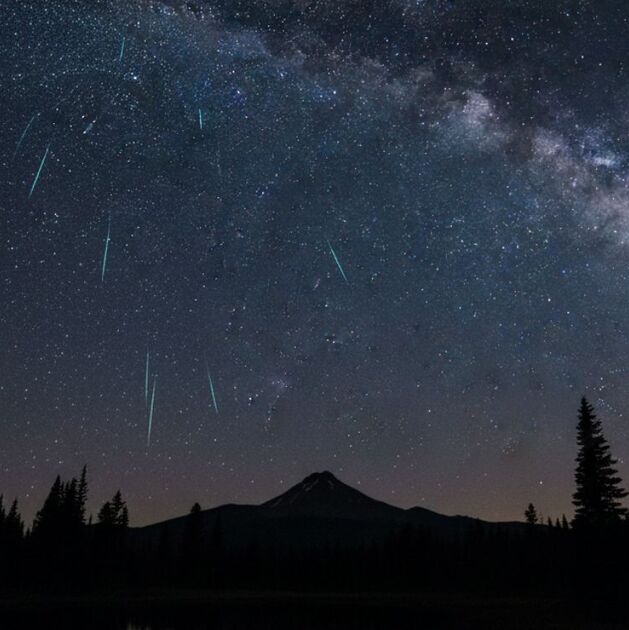Conoce cuándo y a qué hora ver el pico de las Gemínidas 2025 (IA)