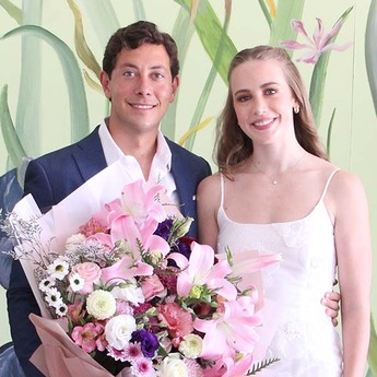 Eliseo Treviño y Marissa Stolberg