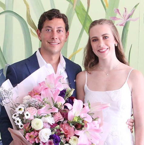 Eliseo Treviño y Marissa Stolberg