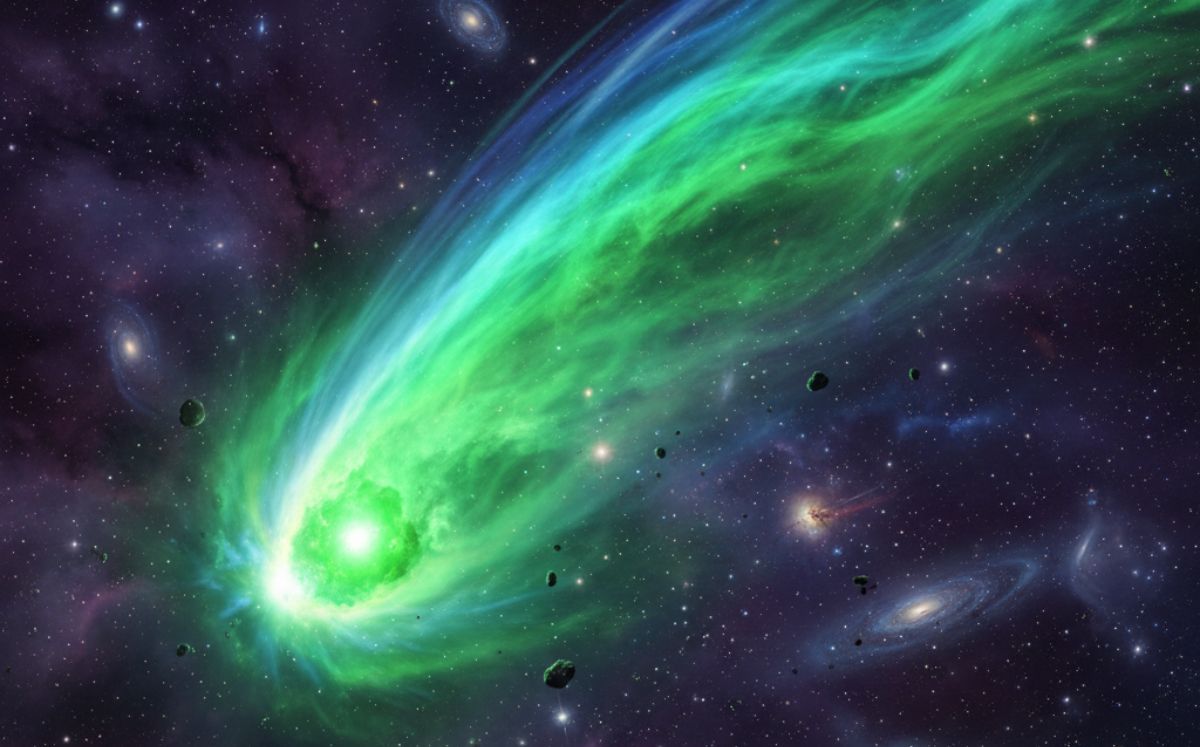 ¿Qué pasará el 19 de diciembre cuando el cometa 3I/ATLAS se acerque a la Tierra?  (Foto: Gemini IA)