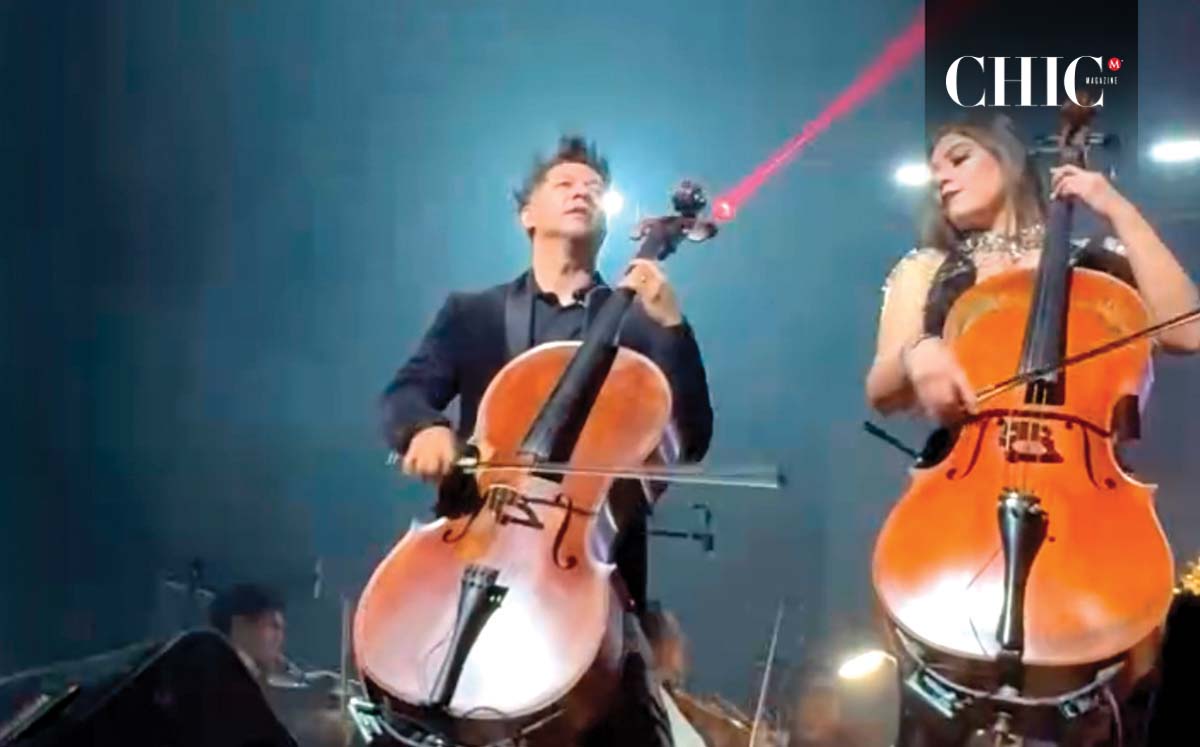 La agrupación originaria de Tampico deleitó a los asistentes con un espectáculo sinfónico acompañados con coro