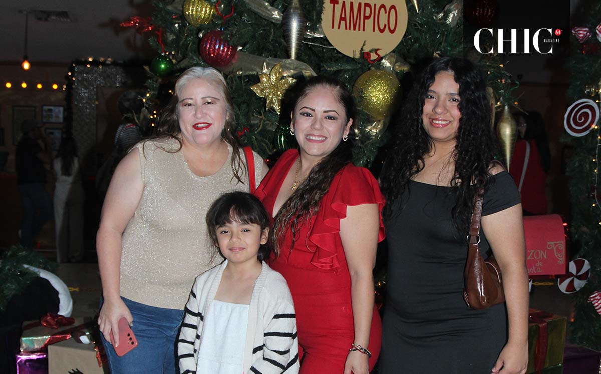 Bere Trejo, Camila Ruiz, Nancy Ruiz y Nadia López