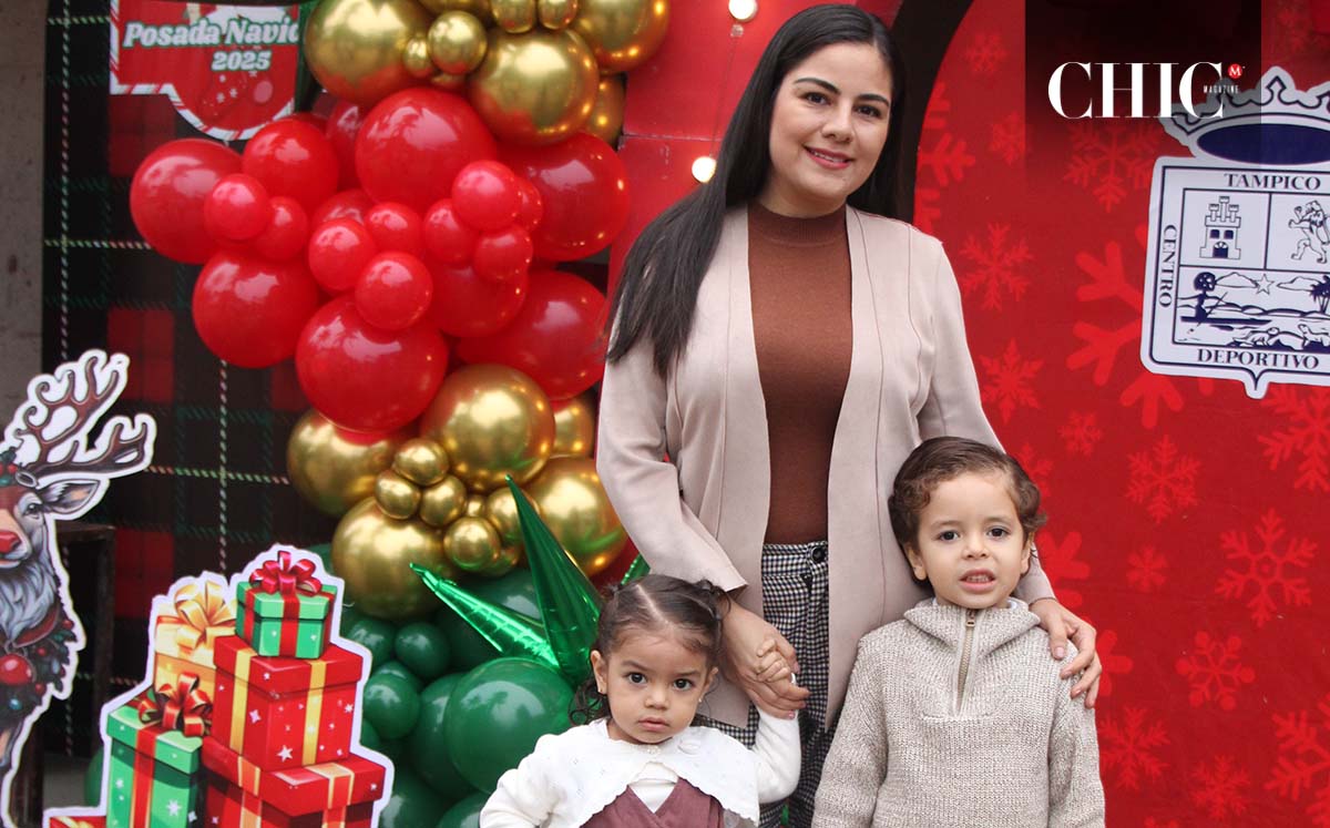 Ana Sofía Romian, July Herrera y Adan Roman