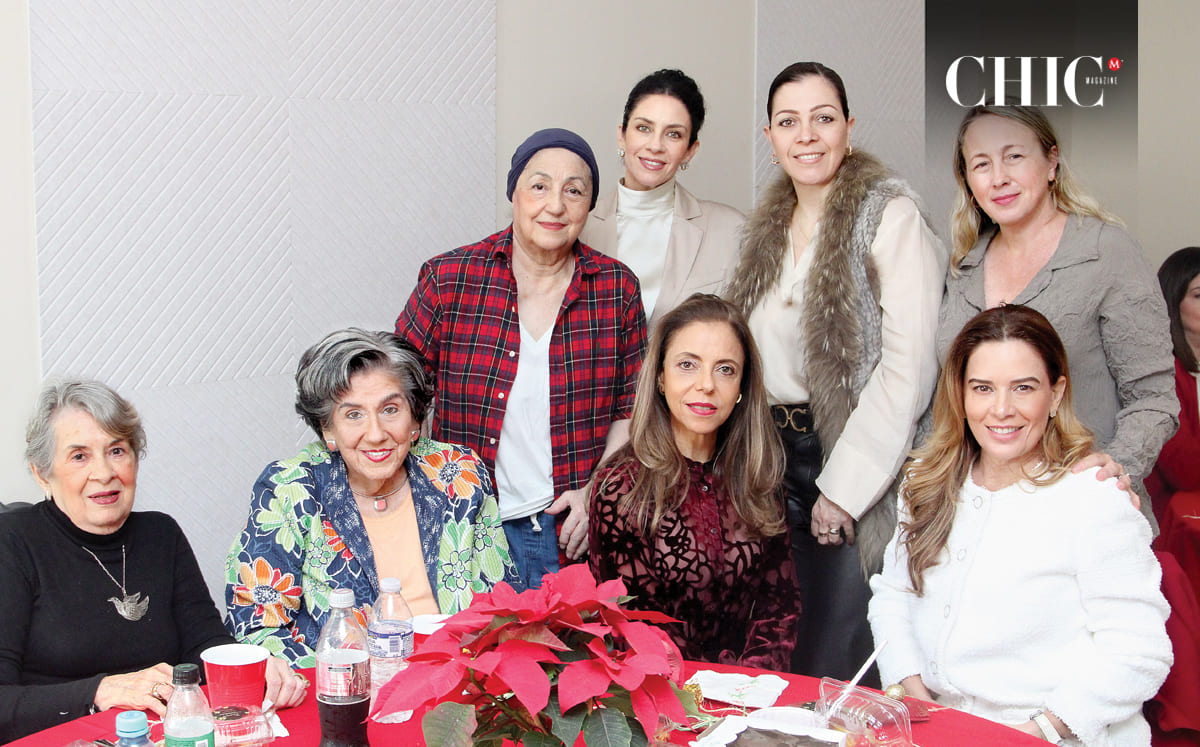 Graciela Pier, Sara García, Adela de Cruz, Daniela Chemas, Lizeth Acebo, Janette de Abrahamsonn, Lucy Nader y Sandra de Tamayo