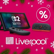 Liverpool rebaja la Nintendo Switch 2 por sus descuentos navideños (Foto: Liverpool/Sora)