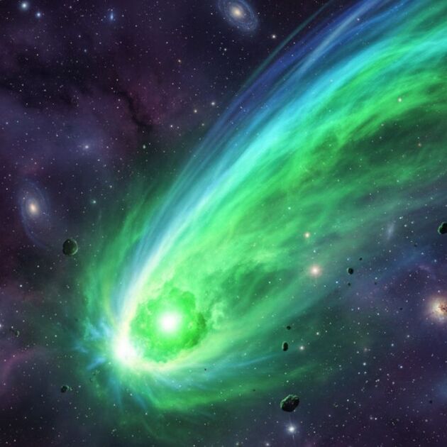 ¿Qué pasará el 19 de diciembre cuando el cometa 3I/ATLAS se acerque a la Tierra?  (Foto: Gemini IA)