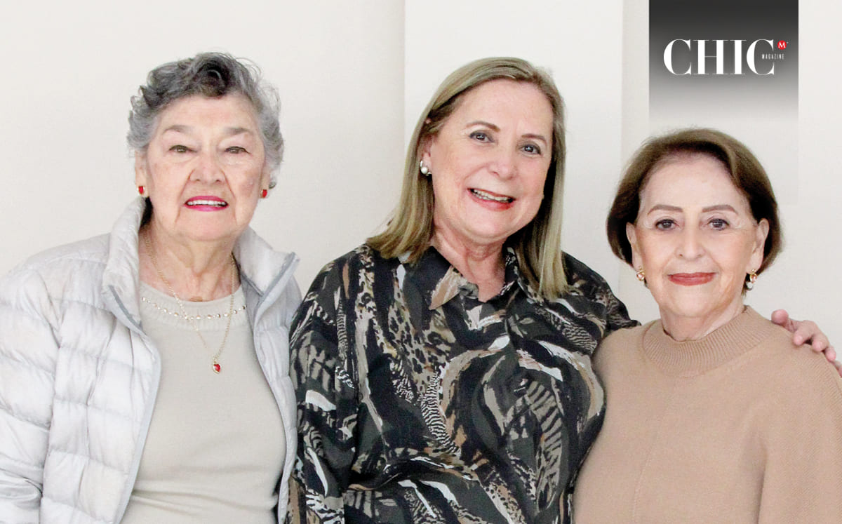 Sonia Palomares, Maria Luis Muela y Martha Rojano