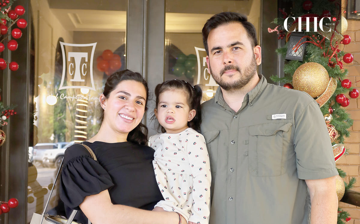 Tete Mennah, María Emilia Edgar y Alexis Edgar