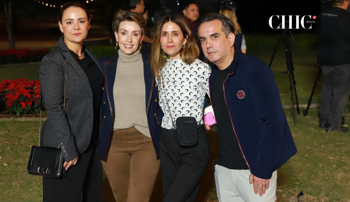 Andrea Betancourt, Liliana Molina, Laura Knight y David Manautou / Foto: Daniel Saldivar