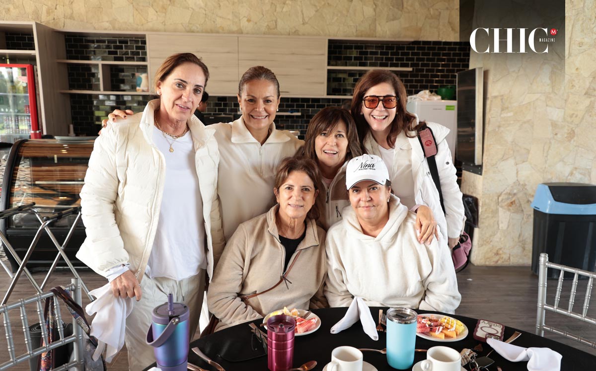Susana, Rosa, Laura, Sory y Magdalena