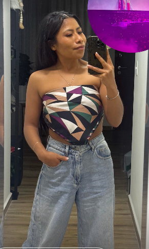 Yalitza Aparicio  en el concierto de Bad Bunny (Instagram)