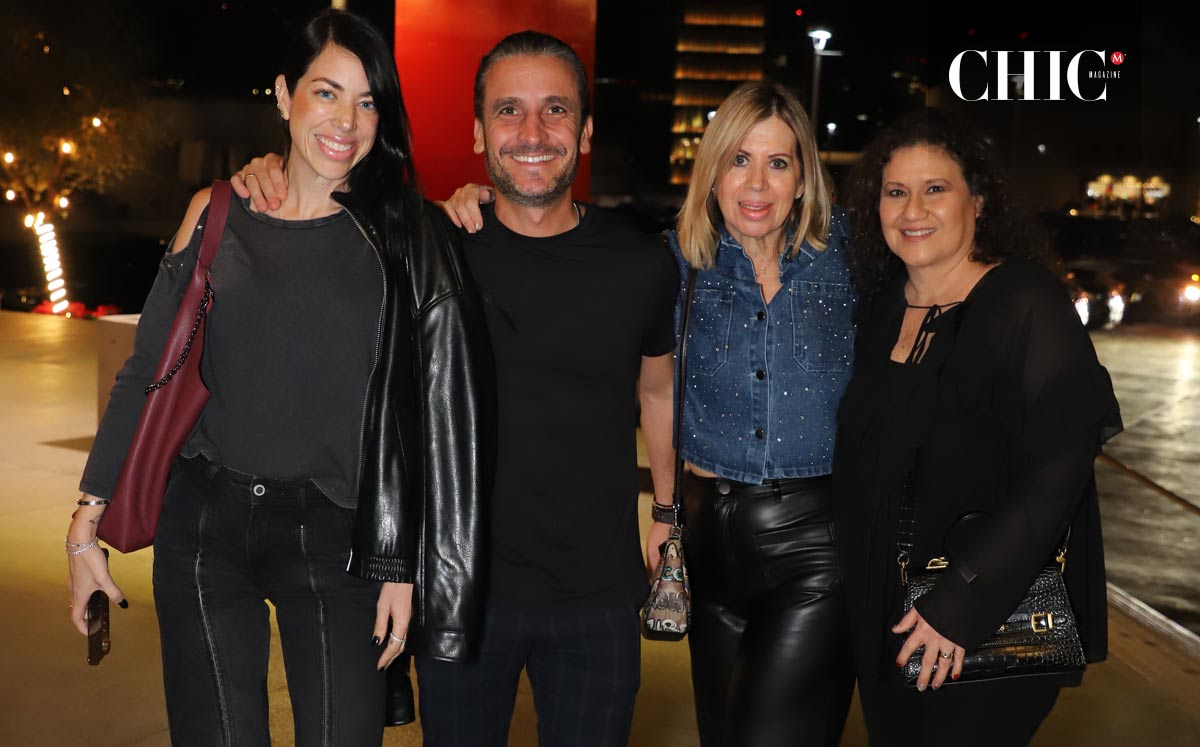 Érika Arcaute, Carlos Berard, Gabriela Arcaute y Cecilia Arcaute