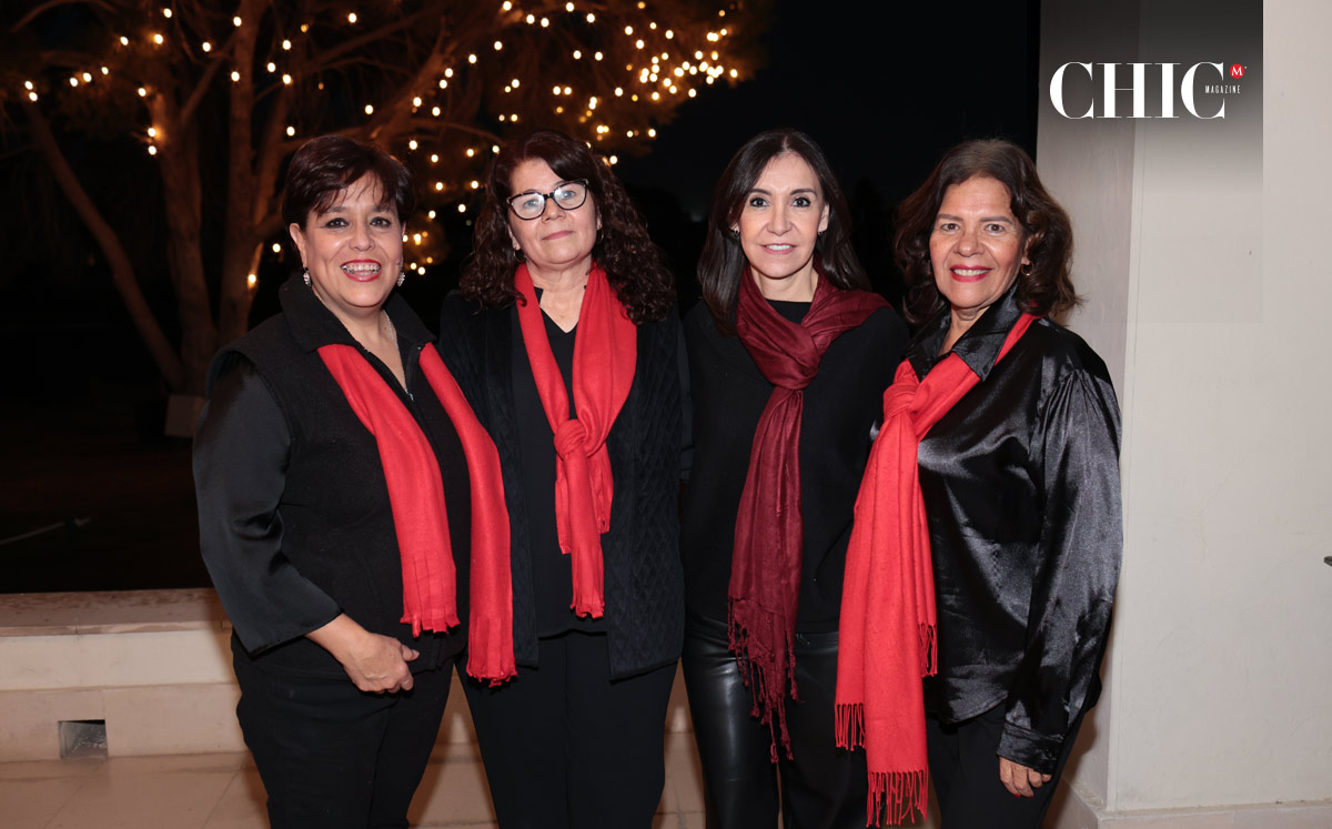 Gloria María, María Elena, Alejandra y Diana
