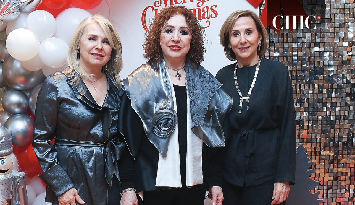 Irasema Flores de Muzquiz, Irene Muzquiz y Celina Lozano / Foto: Omar Valdez