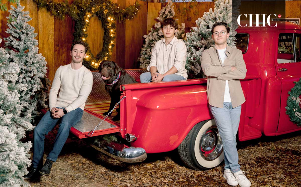 Luis Jorge, Santiago y Mateo (Foto: David Lack @clicklack)