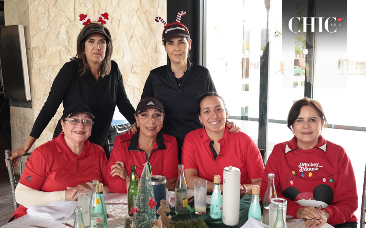 Lupita, Gaby, Mónica, Cecy, Cristy y Malena