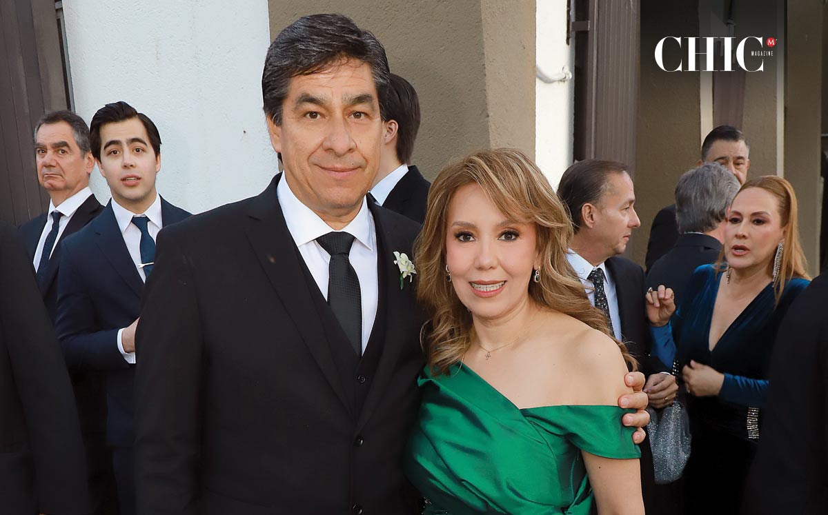 Papás de la novia. Benjamín Nogueira y Lily Ávalos