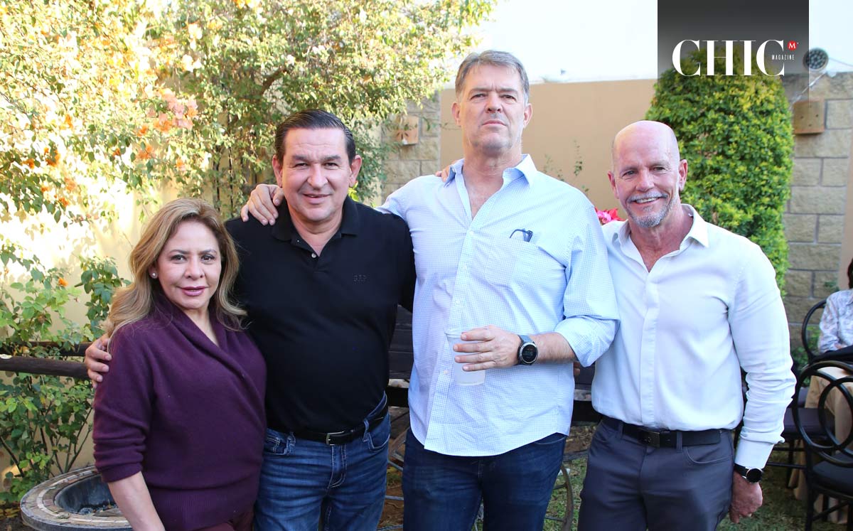 Sara, Beto, Gabriel y Daniel