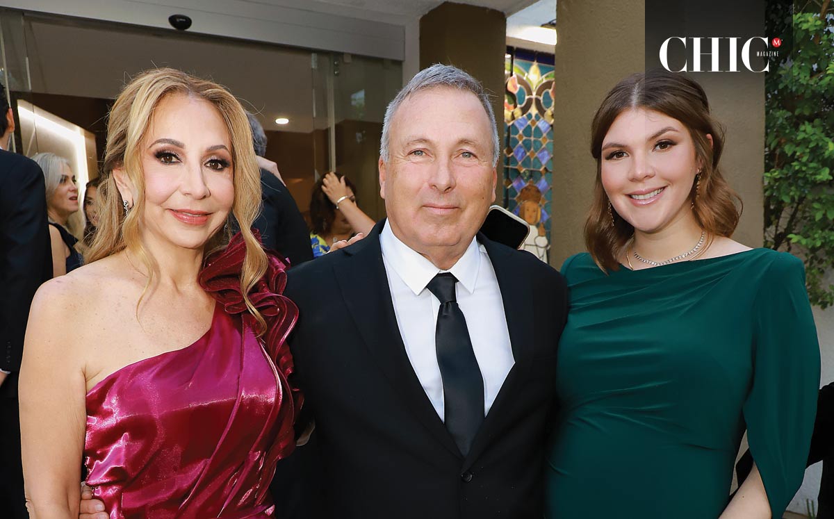 Susana Farías, Antonio González y Daniela González