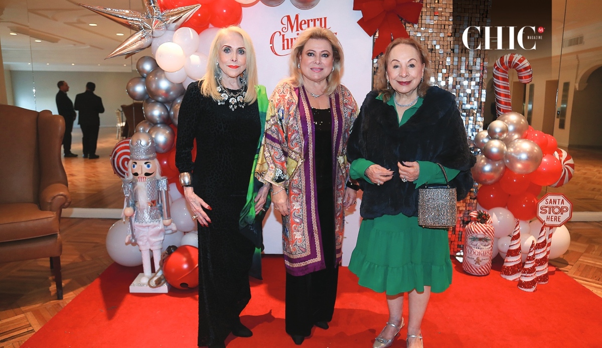 Tey Gonzalez de Salas, Marina Benavides y Aurora Cantu de Cagnasso / Foto: Omar Valdez