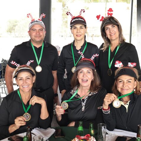 Valente, Rocío, Gabriela, Laura, Malena y Cristy