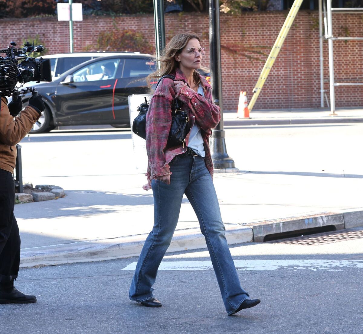 Look setentero de  Katie Holmes (Getty Images)