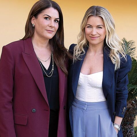 Norma Cantú y Ludwika Paleta. Fotos: Roberto Alvarado