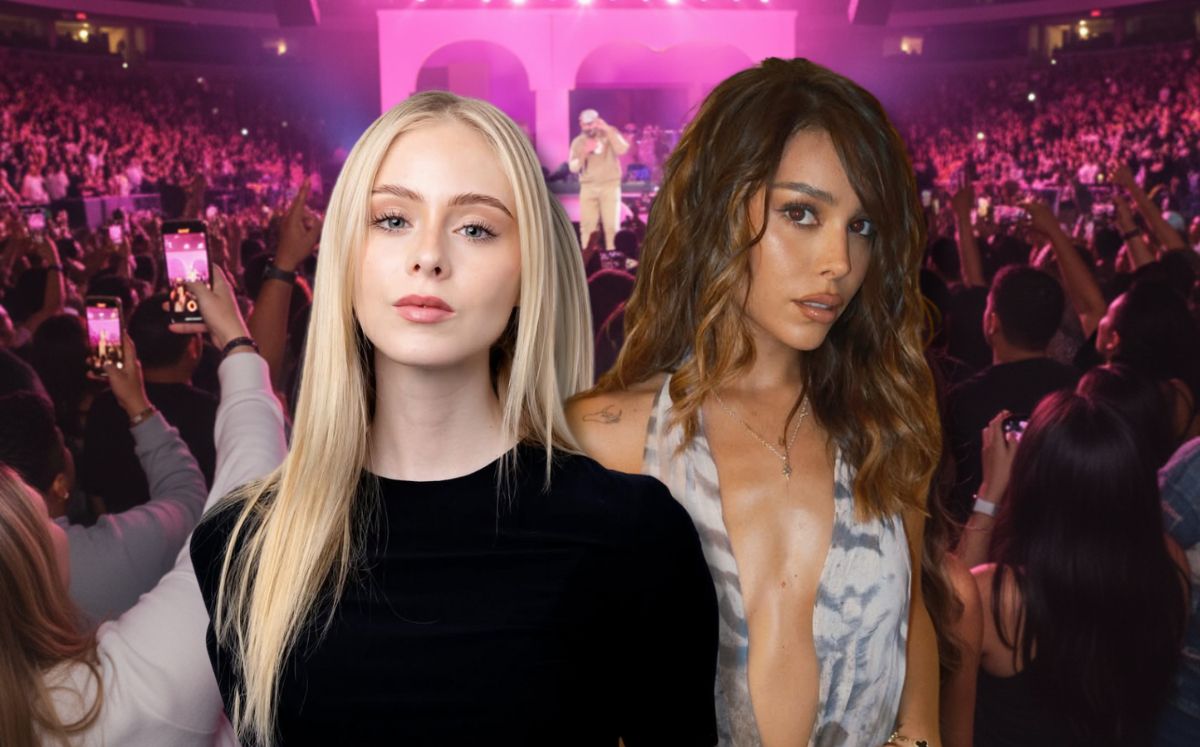 Loreto Peralta fue vista en la casita de Bad Bunny junto a Danna Paola y su look robó miradas en CDMX (Instagram/IA)